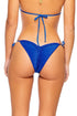 Luli Fama Stardust Wavy Ruched Back Tie Side Bottom